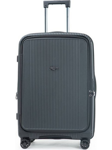 Airplus 29912-01 Βαλίτσα Μεσαία 65x43x26.5cm με 4 Ρόδες Μαύρη