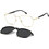 Carrera CA388/C J5G/M9 Ανδρικός Σκελετός Γυαλιών Οράσεως με Clip-On Μεταλλικός Χρυσός