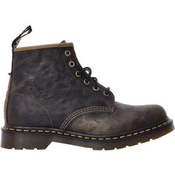 Dr. Martens Antique Pull Up Ανδρικά Αρβυλάκια Δερμάτινα Μαύρα 31872777