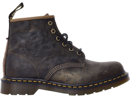 Dr. Martens Antique Pull Up Ανδρικά Αρβυλάκια Δερμάτινα Μαύρα 31872777