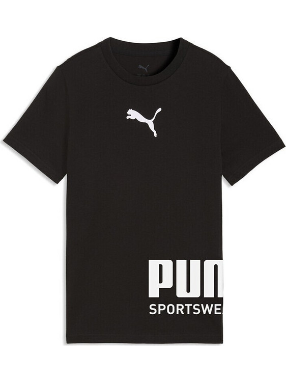 Puma Παιδικό T-Shirt Κοντομάνικο Μαύρο 692535-01