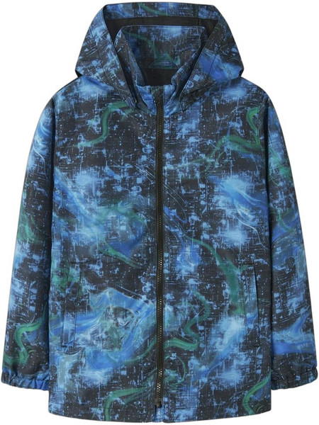 Name It Παιδικό Μπουφάν Χειμωνιάτικο Softshell Αδιάβροχο Navy Μπλε 13252396-C-N10-128
