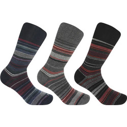 Fila Ανδρικές Κάλτσες Ψηλές Πολύχρωμες 3Pack F5350C-390