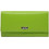 Mentzo Athena Μεγάλο Γυναικείο Πορτοφόλι RFID με Clip Lime L310