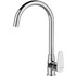 HomeMarkt HM4864 Μπαταρία Κουζίνας Πάγκου Διπλής Παροχής Ανάμεικτη Inox