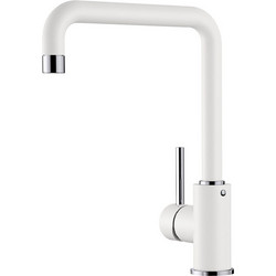 Blanco Mili 142-523107 Μπαταρία Κουζίνας Πάγκου Διπλής Παροχής Ανάμεικτη Λευκή