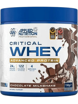 Applied Nutrition Critical Whey Chocolate Milkshake Πρωτεΐνη Ορού Γάλακτος 132gr