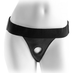 Pipedream Crotchless Harness Strap On Μαύρο