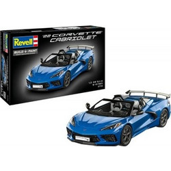 Revell Corvette C8 Cabriolet Συναρμολογούμενο Πλαστικό Μοντέλο Αυτοκίνητου 1:25 07750