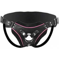 Strap U Flamingo Low Rise Harness Strap On Μαύρο