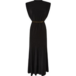 Pinko Midi Καλοκαιρινό Φόρεμα για Γάμο / Βάπτιση Μαύρο 106493A32D-Ζ99