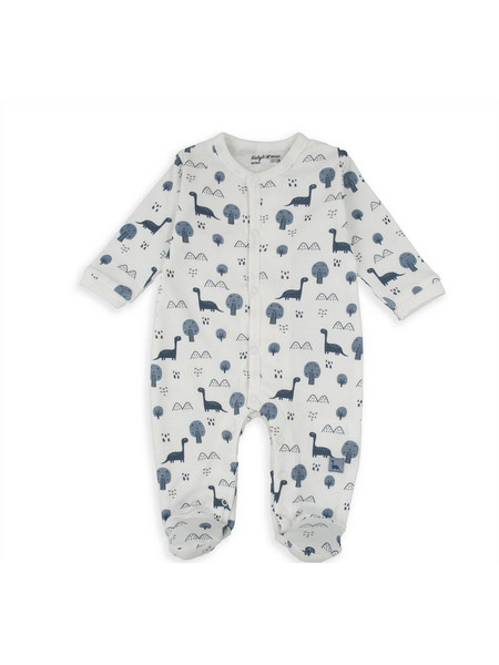Babybol Φορμάκι Μακρυμάνικo για Αγόρι Λευκό Navy Μπλε 250421