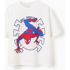 Zippy Spider-Man Παιδικό T-Shirt Κοντομάνικο Λευκό 31077762041