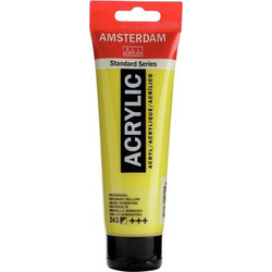 Royal Talens Amsterdam 243 Greenish Yellow Ακρυλικό Χρώμα Ζωγραφικής 120ml