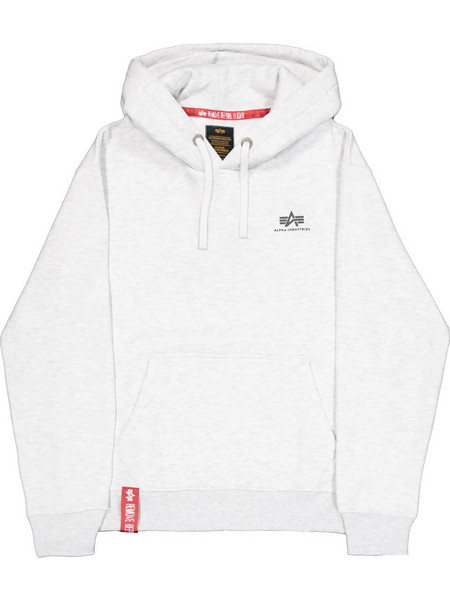 Alpha Industries Ανδρικό Φούτερ με Κουκούλα & Τσέπες Λευκό 196318-752
