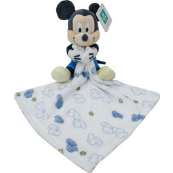 Disney Home Mickey Πανάκι Παρηγοριάς Λευκό 51411802002