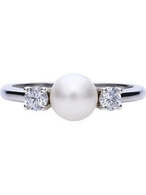 Diamonfire Γυναικείο Δαχτυλίδι Ροζέτα από Ασήμι 925 με Ζιργκόν 61175512221