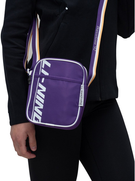 Li Ning Ανδρική Τσάντα Ώμου / Χιαστί Μωβ ABDP156-3H