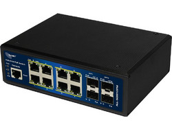 ALLNET ALL-SGI8112PMJ Managed L2 Switch με 8 Θύρες Ethernet 1000Mbps και 4 SFP θύρες