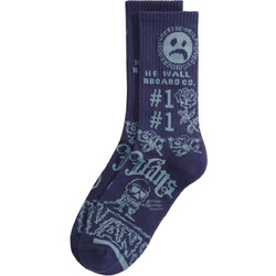 Vans Ανδρικές Κάλτσες Ψηλές με Σχέδια Navy Μπλε 1Pack VN000QBCEMT1