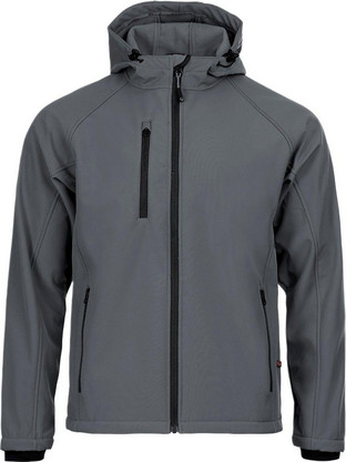 Stenso Ανδρικό Μπουφάν Χειμωνιάτικο Softshell Ανθρακί 03001213
