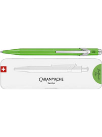 CCaran d'Ache 849 Popline Fluo Green Στυλό Διαρκείας 849.730