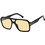 Carrera CA377/S 807/4A Ανδρικά Γυαλιά Ηλίου Aviator Κοκάλινα Μαύρα με Κίτρινο Φακό
