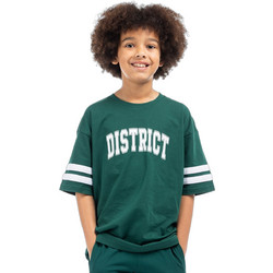 District75 Παιδικό T-Shirt Κοντομάνικο Πράσινο 126KBSS-704-062