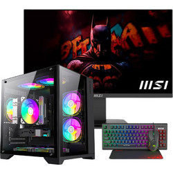 Vengeance Maverick-S65 (Ryzen 5 5500/16GB/512GB SSD/Radeon RX 6500 XT 4GB/FreeDos) + MSI PRO MP2412
