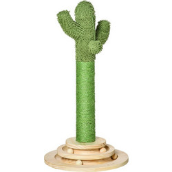 PawHut Cactus Στύλος με Ονυχοδρόμιο Πράσινος 32x32x60cm
