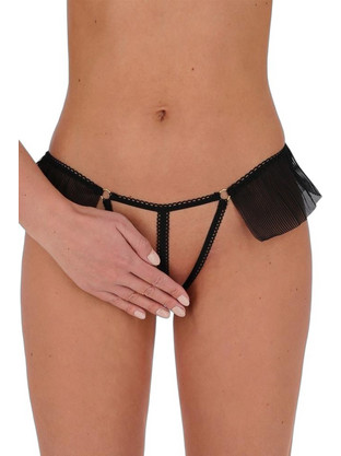 Passion Penny Γυναικείο Sexy String Μαύρο 5908305970774