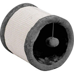 AriaTrade Wheel Φωλιά με Ονυχοδρόμιο Γκρι 23x23x21cm