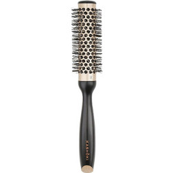 Kashoki Essential Beauty Vented Θερμική Βούρτσα Μαλλιών για Ίσιωμα Μαύρη 25mm