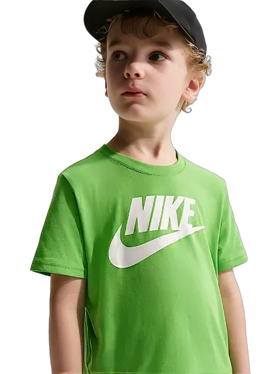 Nike Παιδικό T-Shirt Κοντομάνικο Lime 86J575-EAU