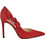 Nine West Γόβες Suede με Τακούνι Στιλέτο με Φιόγκο Κόκκινες FHALON-61-610