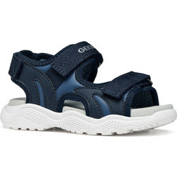 Geox Παιδικά Πέδιλα για Αγόρι Ανατομικά Navy Μπλε J65GPA05415C0700