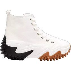 Luigi Γυναικεία Sneakers Flatforms Μποτάκια Λευκά 3607704
