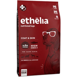 Ethelia Coat & Skin Slow Cooked High Omega 3 Grain & Gluten Free with Pork & Salmon 12kg
