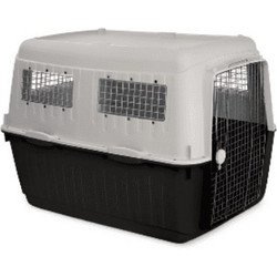 Duvo Plus Bracco 8 Κλουβί Μεταφοράς Σκύλου 118x81x88cm Γκρι Ανθρακί