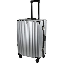 Colorlife 7955 Βαλίτσα Μεσαία 66x42x28cm με 4 Ρόδες Γκρι