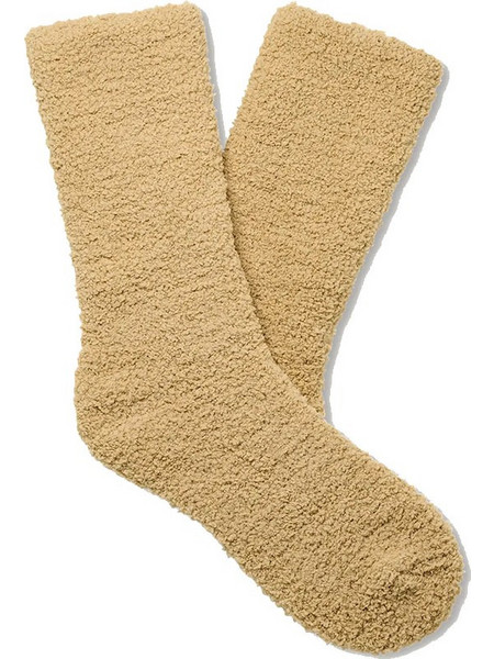 UGG Fleece Ανδρικές Κάλτσες Ψηλές Μπεζ 1103915