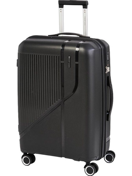 Bartuggi 724-106.70 Βαλίτσα Μεγάλη 76x49x29.5cm με 4 Ρόδες Μαύρη