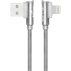 Jellico WT-10 USB-A to Lightning Cable 1m Silver