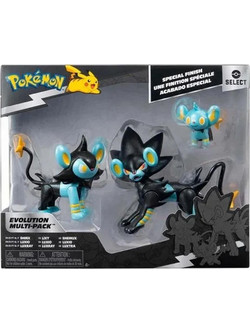 Jazwares Pokemon Evolution Multi-pack Shinx Luxio & Luxray