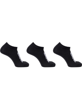 Salomon Ανδρικές Κάλτσες Κοντές Μαύρες 3Pack LC29120