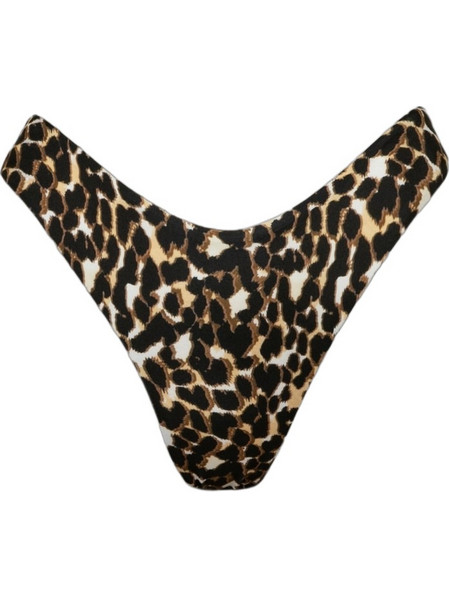 Rock Club Juju Bikini Brazil Animal Print Καφέ BP-3444