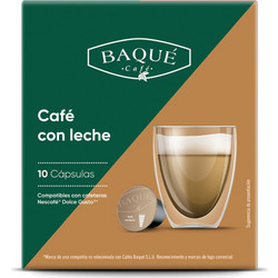 Gusto Κάψουλες Latte Caffe Con Leche Συμβατές με Μηχανή Dolce Gusto 10τμχ