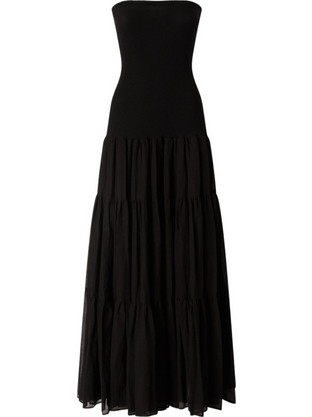 Pinko Midi Καλοκαιρινό Βραδινό Φόρεμα Μαύρο 107015A3D1-Z99