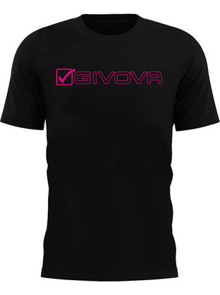 Givova Ανδρικό Αθλητικό T-Shirt Μαύρο MA033