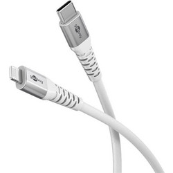 Goobay USB-C to Lightning Cable 60W 0.5m White 4040849745188